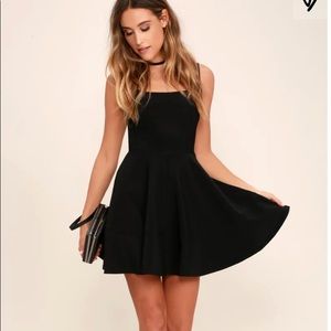 LuLu’s Black Skater Dress